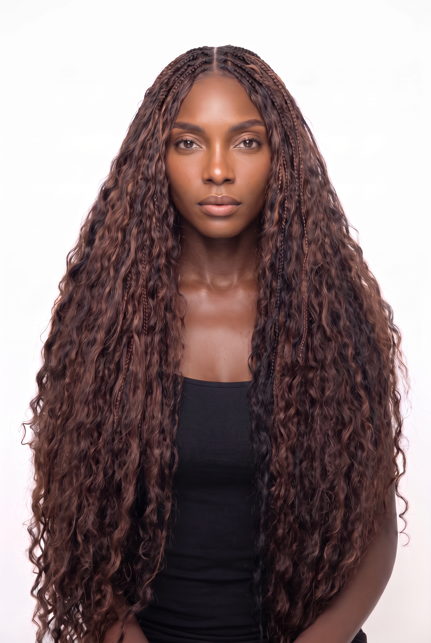 Protective crochet hairstyle